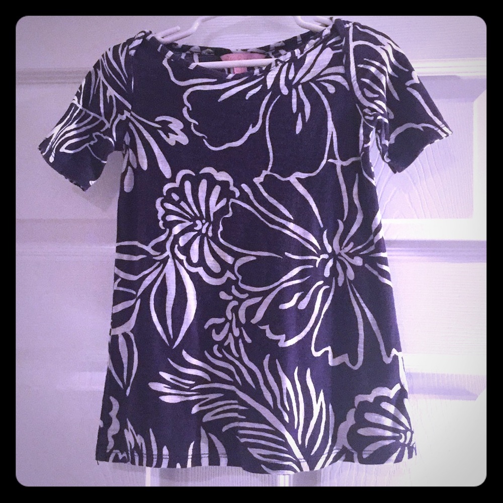 Lilly Pulitzer Girls 2T-3T Navy Dress